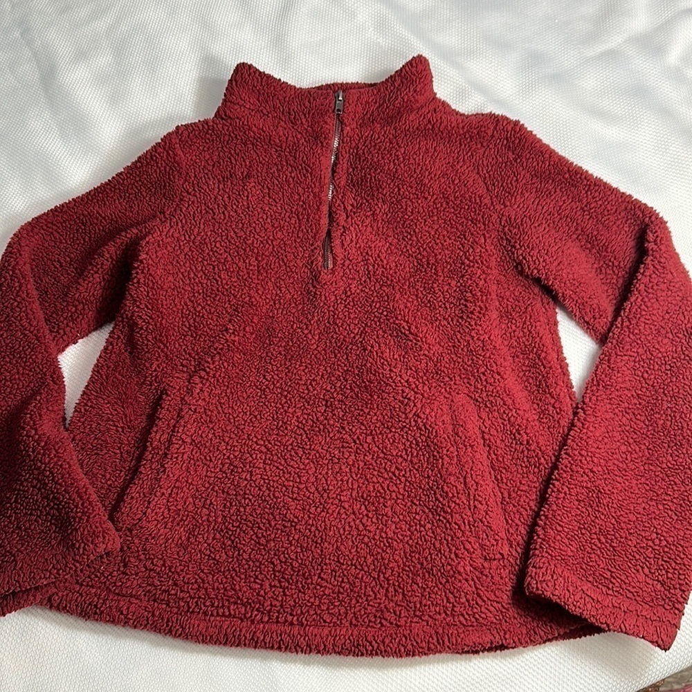 ~3 for $20~ Hem & thread Sherpa pullover shirt - Picture 1 of 5